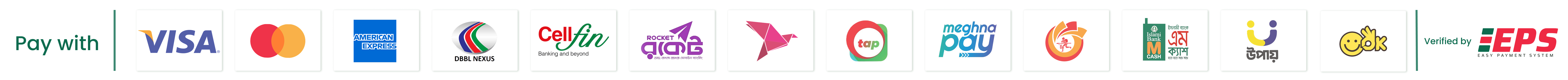 Accepted Payment Gateways